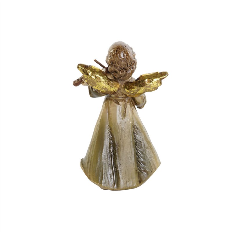 Image secondaire de Décorations de Noël DKD Home Decor Multicouleur Ange 6 x 3,9 x 9,8 cm (4 Unités)