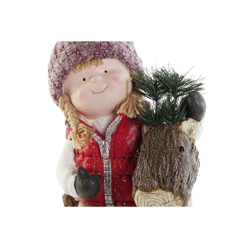 Image secondaire de Décorations de Noël DKD Home Decor Multicouleur Enfants 18 x 24 x 45 cm (2 Unités)