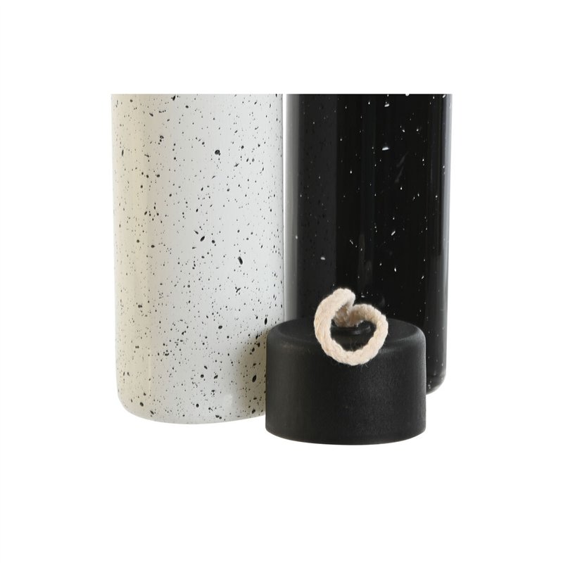 Image secondaire de Bouteille Thermique Home ESPRIT Blanc Noir 350 ml (2 Unités)