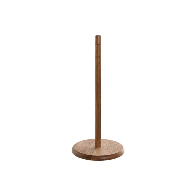 Dérouleur de papier de cuisine Home ESPRIT Naturel Acacia 16,8 x 16,8 x 35,6 cm
