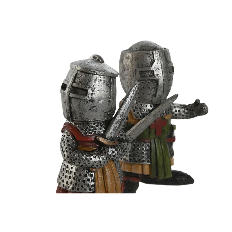 Image secondaire de Figurine Décorative Home ESPRIT Gris 6 x 4 x 9 cm (2 Unités)