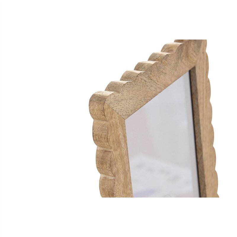 Image secondaire de Cadre photo Home ESPRIT Naturel Verre Bois de manguier Colonial