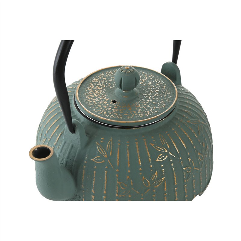 Image secondaire de Théière Home ESPRIT Vert Bambou Acier inoxydable Fer 1 L