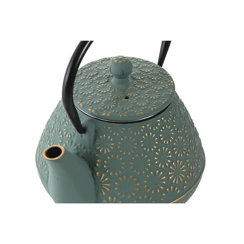 Image secondaire de Théière Home ESPRIT Vert Acier inoxydable Fer 600 ml