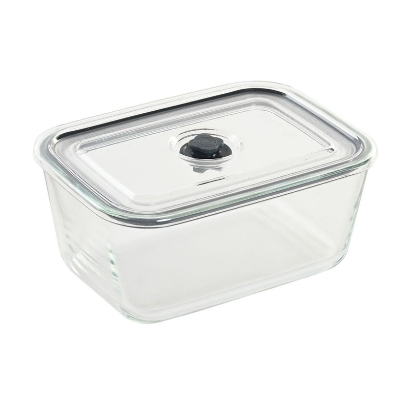 Boîte à lunch Home ESPRIT Transparent polypropylène Verre Borosilicaté 1,5 L