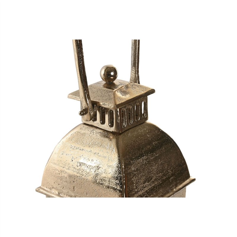 Image secondaire de Lanterne Home ESPRIT Doré Aluminium Verre Vintage 17 x 17 x 59 cm