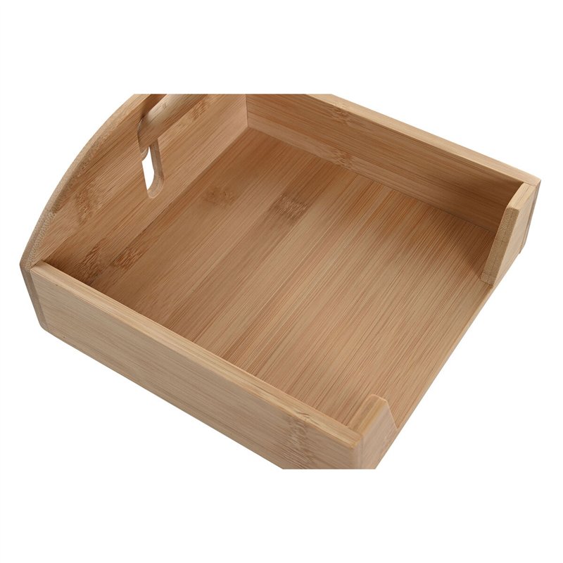 Image secondaire de Porte-serviettes Home ESPRIT Naturel Bambou 19 x 21 x 8,8 cm