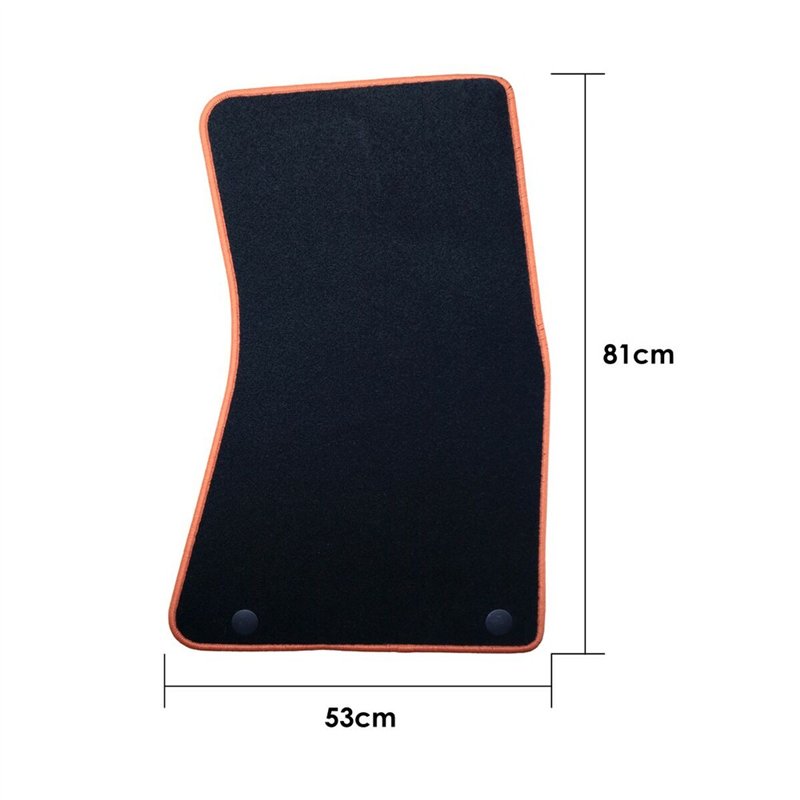 Image secondaire de Set de tapis de voitures OCC Motorsport OCCBW0015YE Bmw E65 Serie 7 Corto 5 Pièces