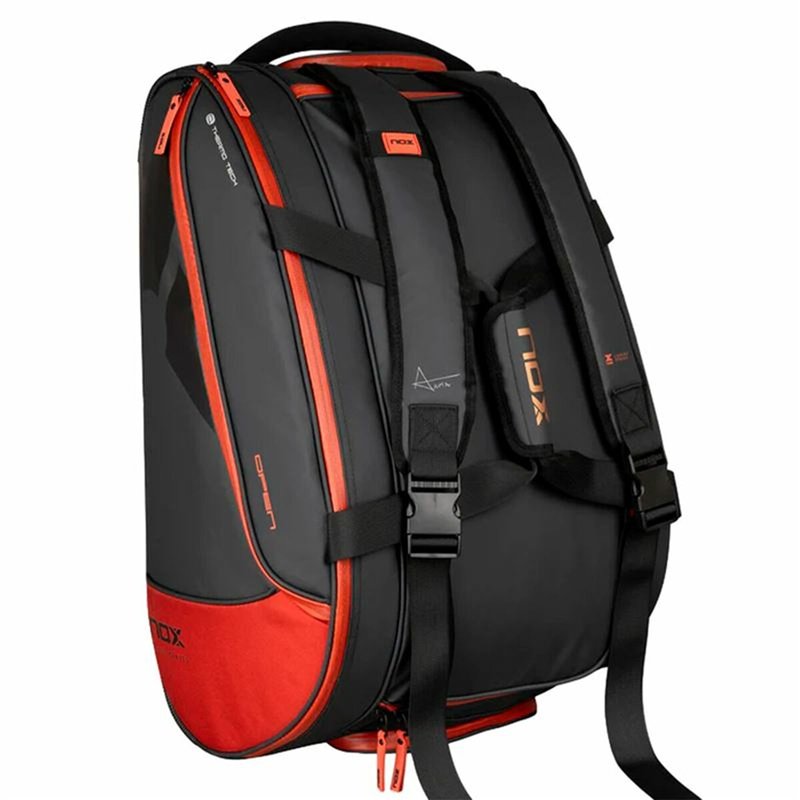 Image secondaire de Sac de raquettes Nox Luxury Open Series Noir Rouge