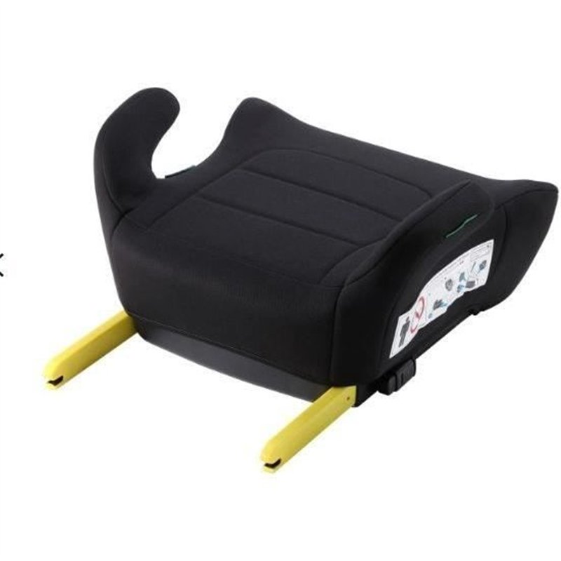 Siege réhausseur auto - BBGO - Dreamcruise - 6 a 12 ans - I-SIZE 125-150 cm - ISOFIX - Noir - Déhoussable et lavable
