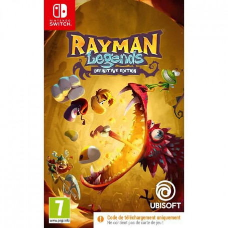 Rayman Legends Definitive Edition Jeu Switch (Code de téléchargement) 29,99 €
