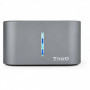 Dock Station Dual TooQ TQDS-805G 2.5"-3.5" HDD/SSD SATA USB 3.0 Gris 47,99 €