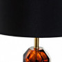 Lampe de bureau Dekodonia Métal Tissu Verre Chic (35 x 35 x 70 cm) 299,99 €