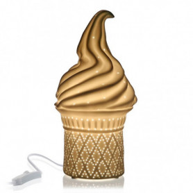 Lampe de bureau Ice Cream Porcelaine (13,7 x 27 x 13,7 cm) 46,99 €