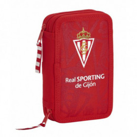 Pochette crayons Double Real Sporting de Gijón Rouge (28 pcs) 28,99 €