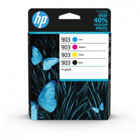 HP 903 pack de 4 cartouches d'encre authentiques. noir/cyan/magenta/jaune (6ZC73 67,99 €
