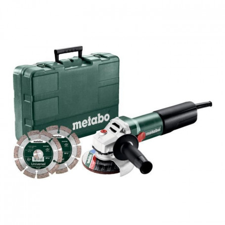 METABO Meuleuse d'angle WQ 1100-125 Set 179,99 €