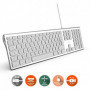 MOBILITY LAB ML304304 Clavier Design Touch Filaire avec 2 USB pour Mac AZERT 50,99 €