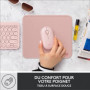 Tapis de souris durable - Logitech - Série Studio - Glissement facile - Rose 17,99 €