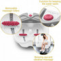 MEDISANA - FS 300 - Bain pour pieds - Blanc - Massage spa et vibration relaxant 79,99 €