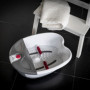 MEDISANA - FS 300 - Bain pour pieds - Blanc - Massage spa et vibration relaxant 79,99 €