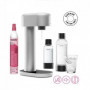 MYSODA Machine a Soda Ruby Silver. 1 bouteille 0.5L . 1 bouteille 1L. 1 cylindre 209,99 €