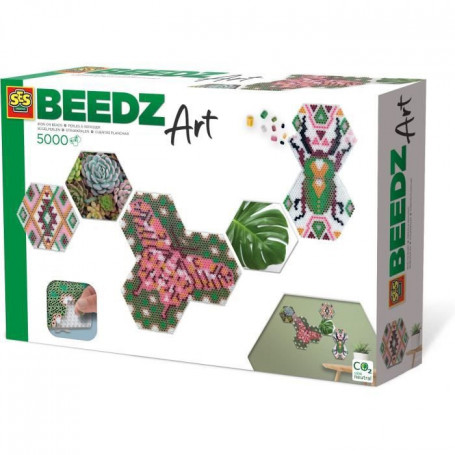 SES CREATIVE - Beedz Art - Hex tiles botanique 32,99 €
