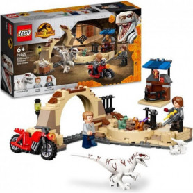 LEGO 76945 Jurassic World La Poursuite en Moto de l'Atrociraptor. Dinosaures. 2 28,99 €