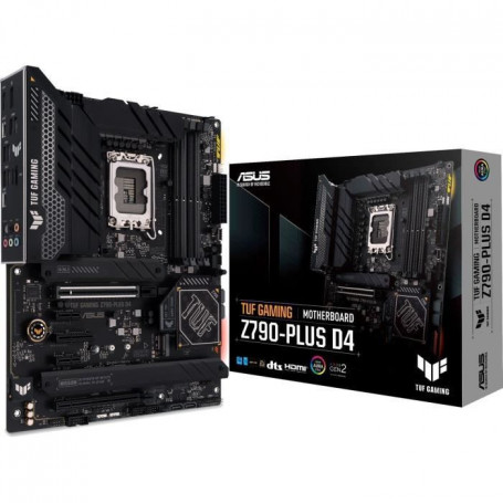 ASUS TUF GAMING Z790-PLUS D4 Carte mere - LGA1700 Intel Z790 409,99 €