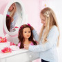 Tete a coiffer BAYER DESIGN - Charlene - Super Model brune avec maquillage 78,99 €
