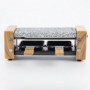 Raclette et pierre a cuire 2 personnes - HKoeNIG - Design bois 50,99 €