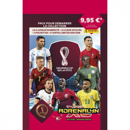 Pack de cartes a collectionner PANINI - World cup trading cards game 2022 21,99 €