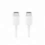 Cable USB Type C - USB Type C - Charge rapide 25W - SAMSUNG - 1 M - Blanc 19,99 €
