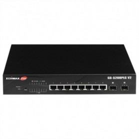 Switch Edimax GS-5208PLG V2 Noir Gigabit Ethernet 159,99 €