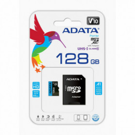 Carte Mémoire Micro SD avec Adaptateur Adata CLASS10 128 GB 23,99 €