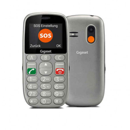 Téléphone portable pour personnes âgées Gigaset GL390 2,2" 2G 800 mAh Gris 57,99 €