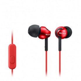 Casques avec Microphone Sony MDR-EX110AP Rouge 30,99 €