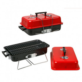 Barbecue Portable 43 x 25 x 23 cm Rouge/Noir 71,99 €