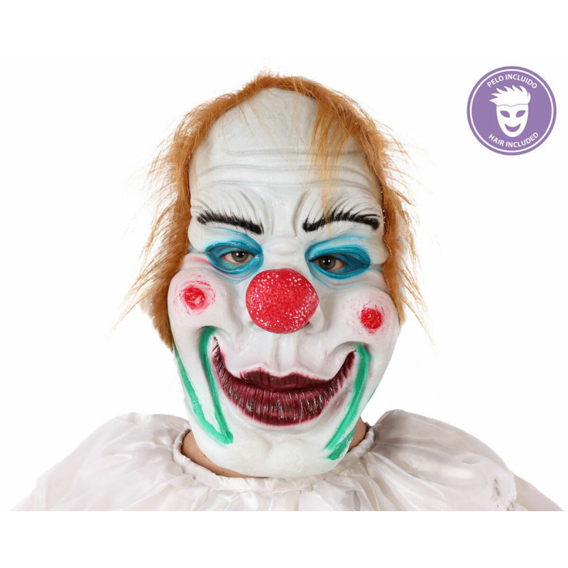 Masque Autocollants Clown Halloween