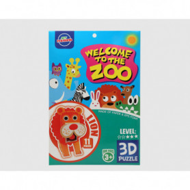 Puzzle 3D Zoo Lion 27 x 18 cm 11 Pièces 13,99 €