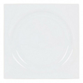 Assiette plate Zen Porcelaine Blanc (27 x 27 x 3 cm) 23,99 €