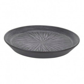 Assiette Stoneware Lotus Noir Porcelaine (ø 18 x 2,5 cm) 16,99 €