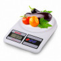 balance de cuisine Basic Home Numérique LCD 7 kg Blanc (23 x 16 x 3,6 cm) 18,99 €