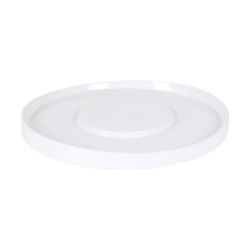 Assiette plate Inde Blanc