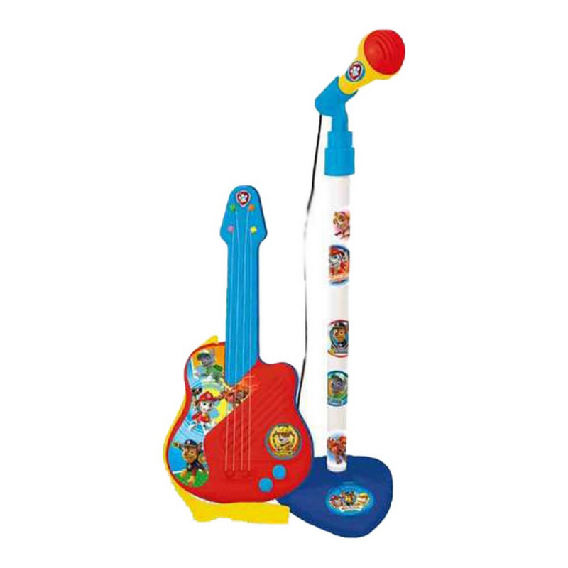 Guitare pour Enfant The Paw Patrol Microphone