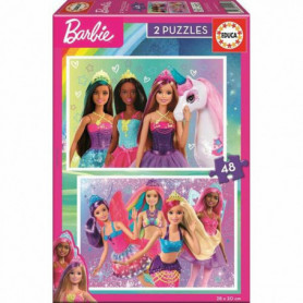 Puzzle Educa Barbie (2 x 48 pcs) 22,99 €