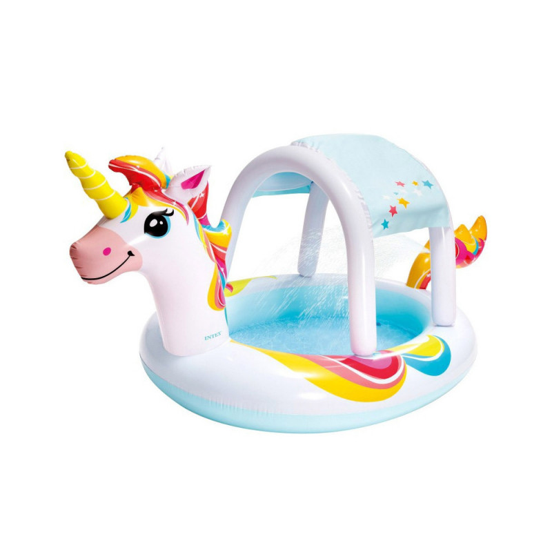 Pataugeoire gonflable pour enfants Intex Licorne 254 x 132 x 109 cm (254 x 132 x 109 cm)