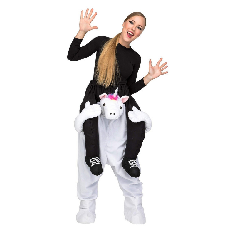 Image secondaire de Déguisement pour Adultes My Other Me Licorne Blanc Taille unique