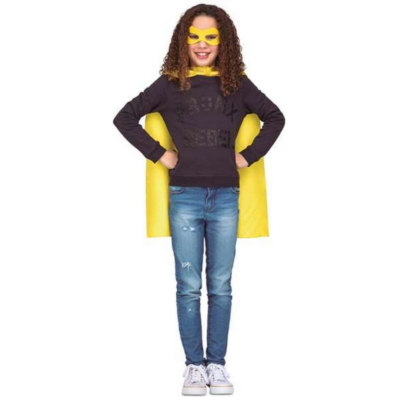 Déguisement pour Enfants My Other Me Jaune Super héros 3-6 ans (2 Pièces)