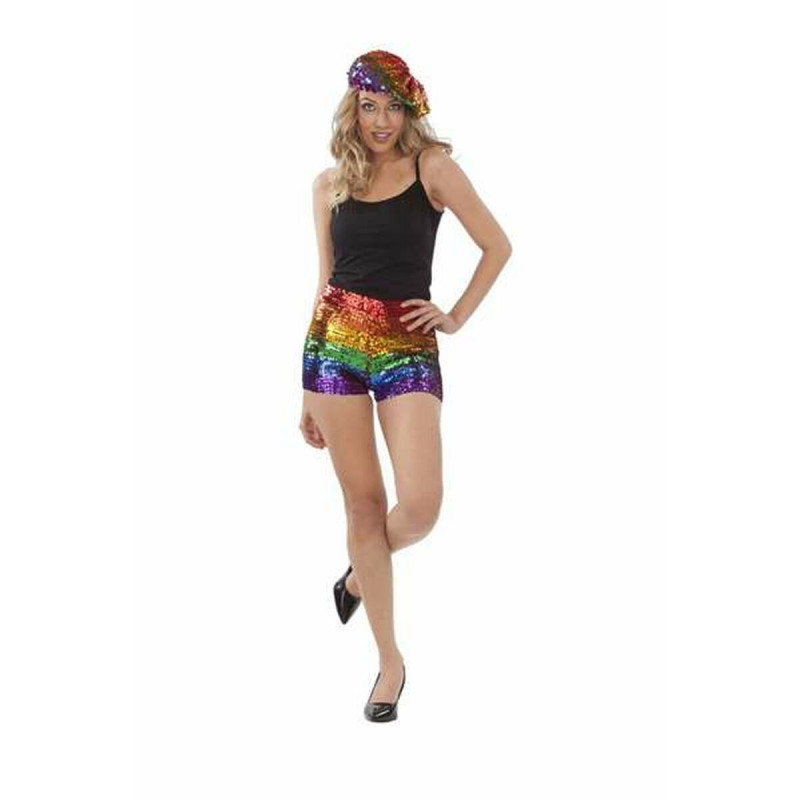 Image secondaire de Déguisement pour Adultes My Other Me Shorts Rainbow Multicouleur Taille 40